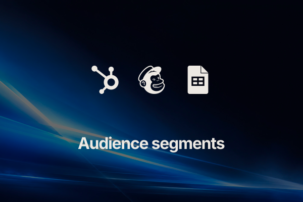 audience-insights: Audience segments