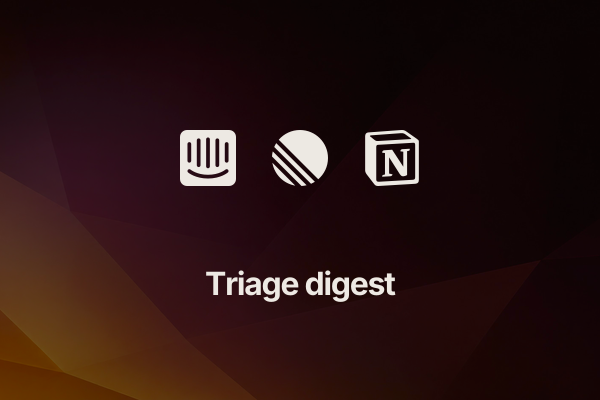 feature-request-triage: Triage digest