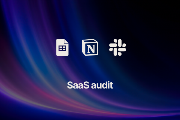 tool-usage-audit: SaaS audit