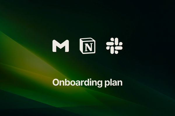 vendor-onboarding-checklist: Onboarding plan